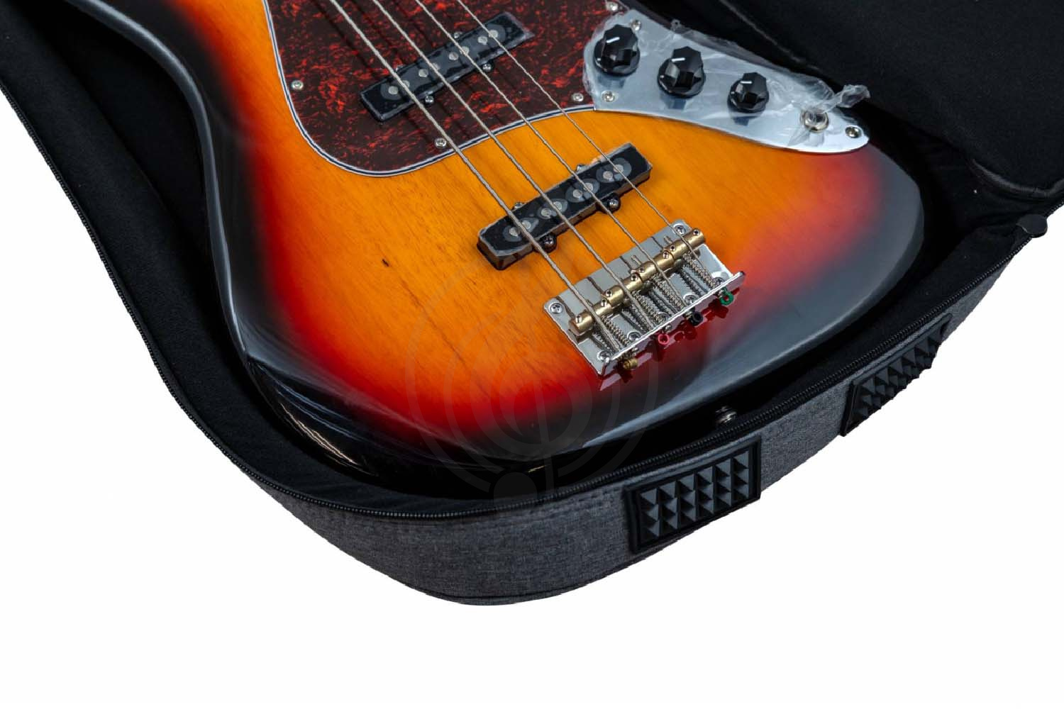 Чехол для бас-гитары JET JGB-30 GY - Чехол для бас-гитары - фото 9