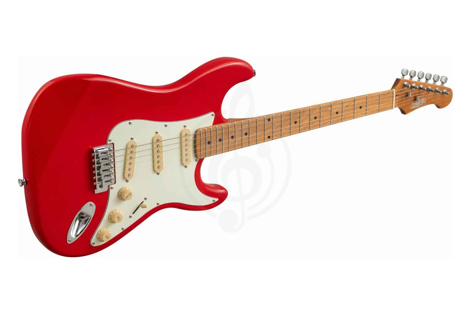 Электрогитара Stratocaster JET JS-200 RD - Электрогитара 6 струн - фото 5