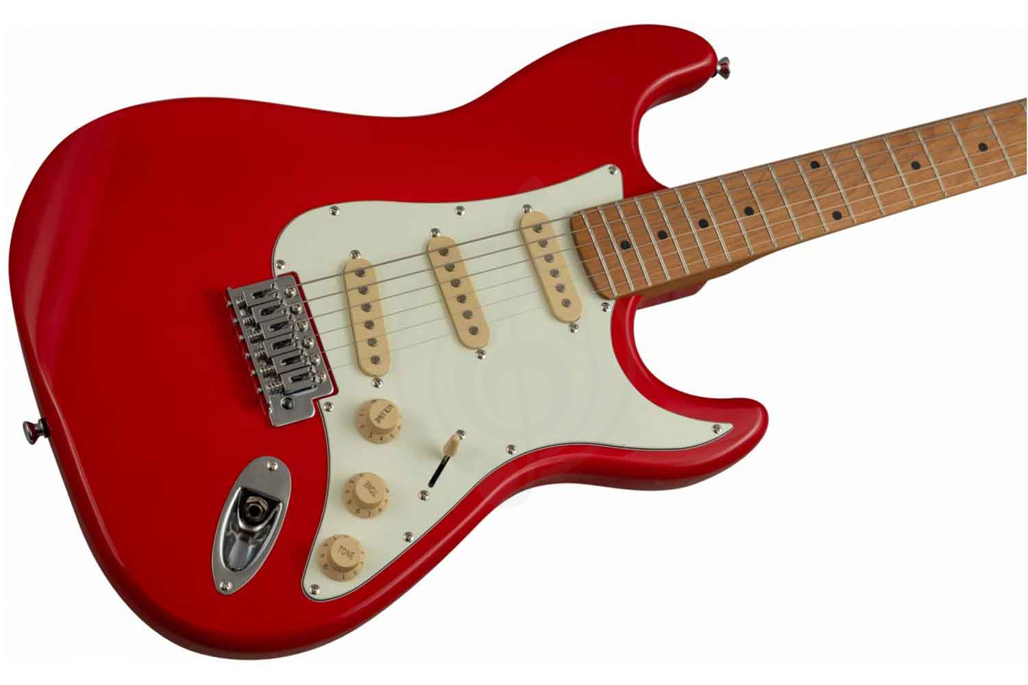 Электрогитара Stratocaster JET JS-200 RD - Электрогитара 6 струн - фото 7