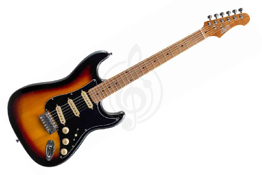 Электрогитара Stratocaster JET JS-200 SB - Электрогитара 6 струн - фото 1