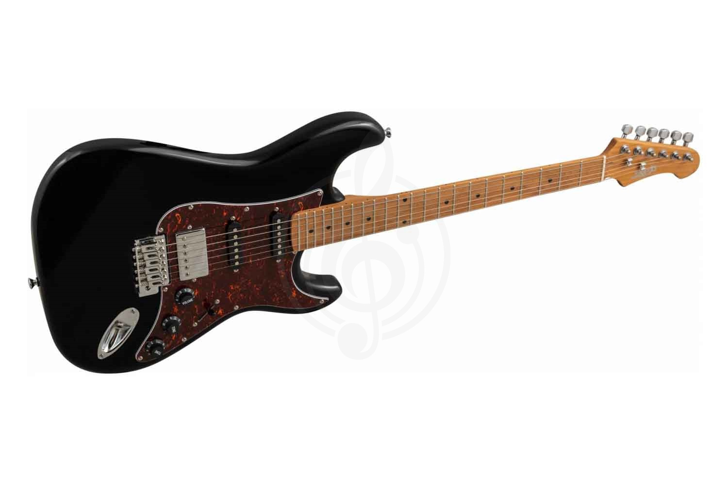Электрогитара Stratocaster JET JS-250 BK - Электрогитара 6 струн - фото 8