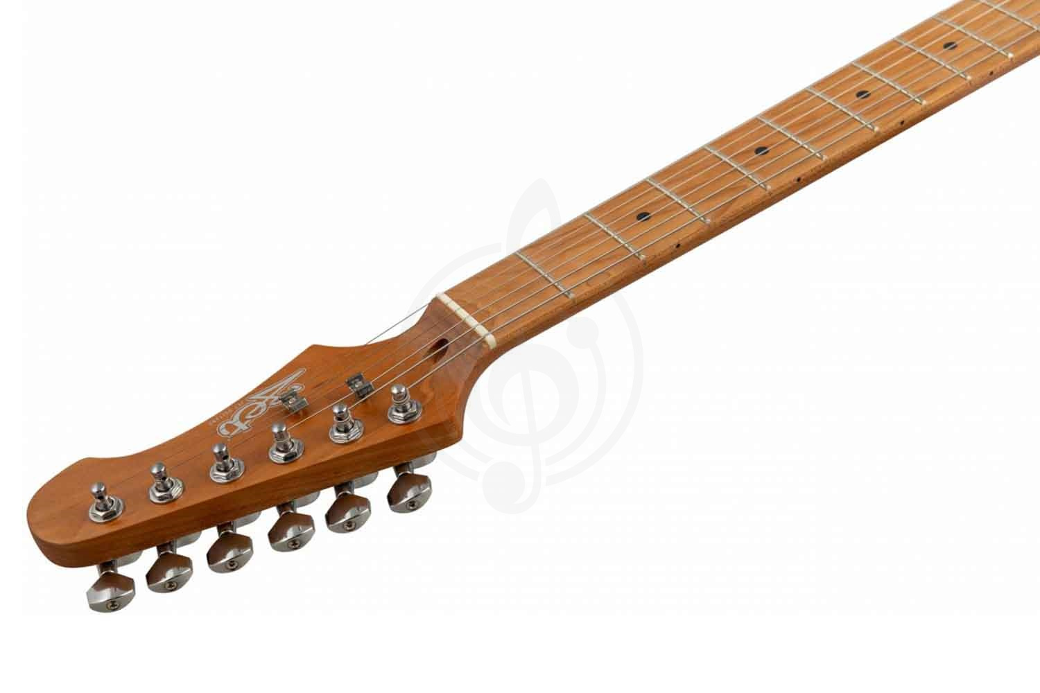 Электрогитара Stratocaster JET JS-250 BK - Электрогитара 6 струн - фото 11