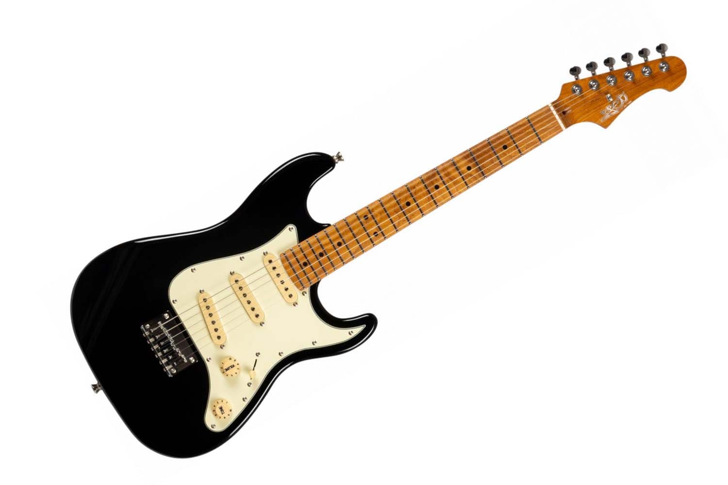 Электрогитара Stratocaster JET JS-300 Mini BK - Электрогитара - фото 1