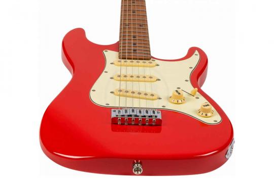 Электрогитара Stratocaster JET JS-300 Mini RD - Электрогитара 6 струн - фото 4