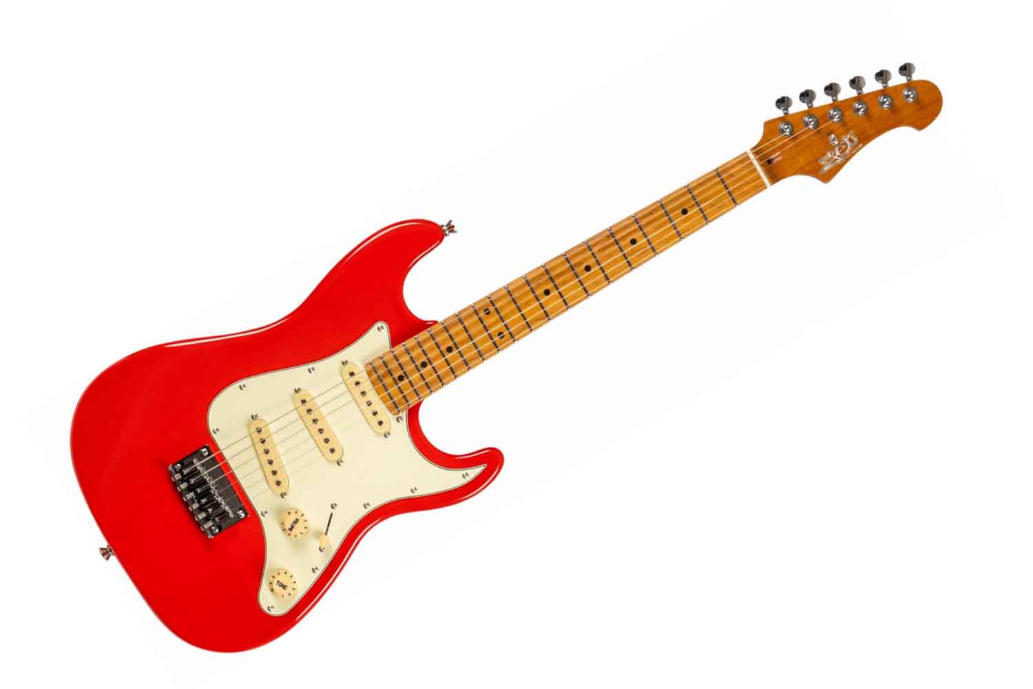 Электрогитара Stratocaster JET JS-300 Mini RD - Электрогитара 6 струн - фото 1