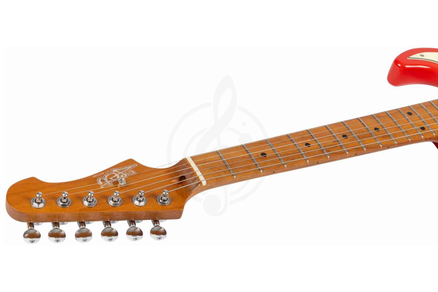 Электрогитара Stratocaster JET JS-300 Mini RD - Электрогитара 6 струн - фото 2