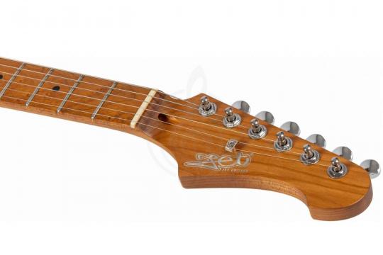 Электрогитара Stratocaster JET JS-300 Mini SFG - Электрогитара 6 струн - фото 5