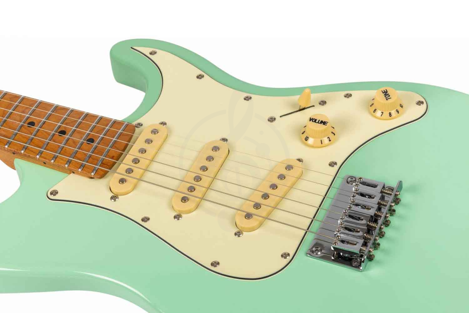 Электрогитара Stratocaster JET JS-300 Mini SFG - Электрогитара 6 струн - фото 8