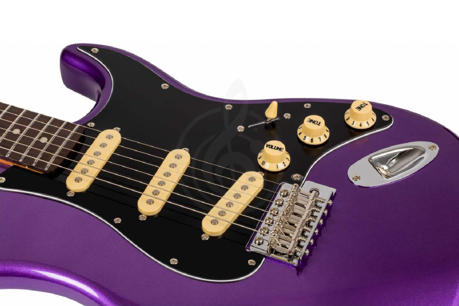 Электрогитара Stratocaster JET JS-300 PLM R - Электрогитара - фото 3