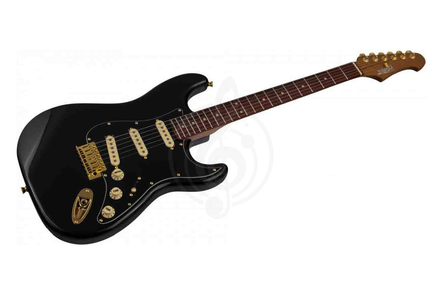 Электрогитара Stratocaster JET JS-380 BK G - Электрогитара - фото 8