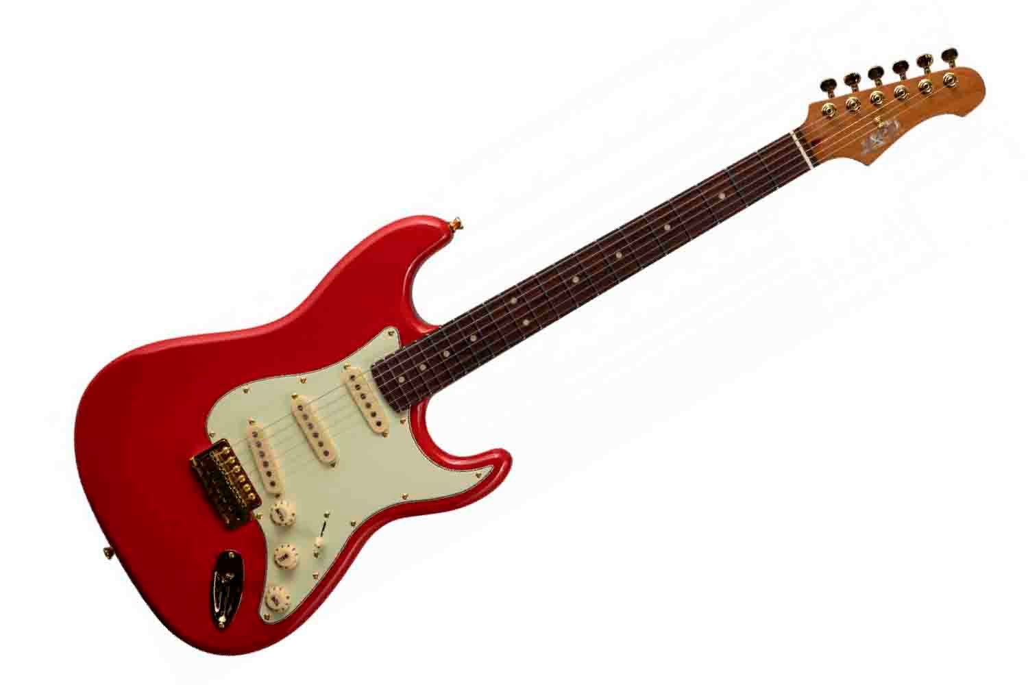 Электрогитара Stratocaster JET JS-380 RD G - Электрогитара - фото 1