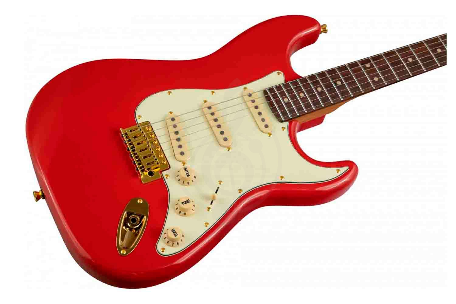 Электрогитара Stratocaster JET JS-380 RD G - Электрогитара - фото 4