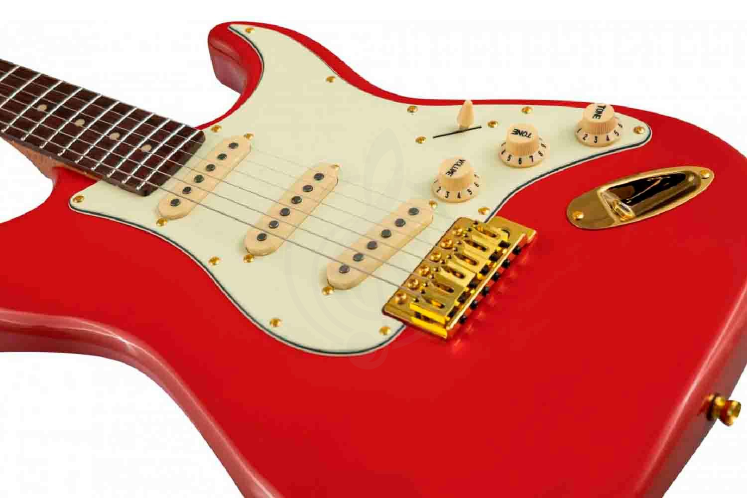 Электрогитара Stratocaster JET JS-380 RD G - Электрогитара - фото 5