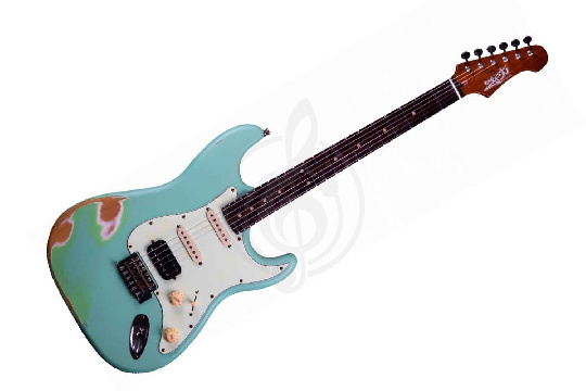 Электрогитара Stratocaster JET JS-400 Relic SFG - Электрогитара - фото 1