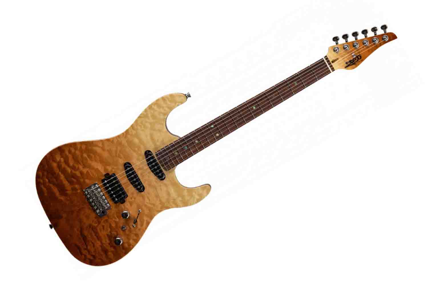 Электрогитара Superstrat JET  JS-45 Fireburst - Электрогитара 6 струн - фото 1