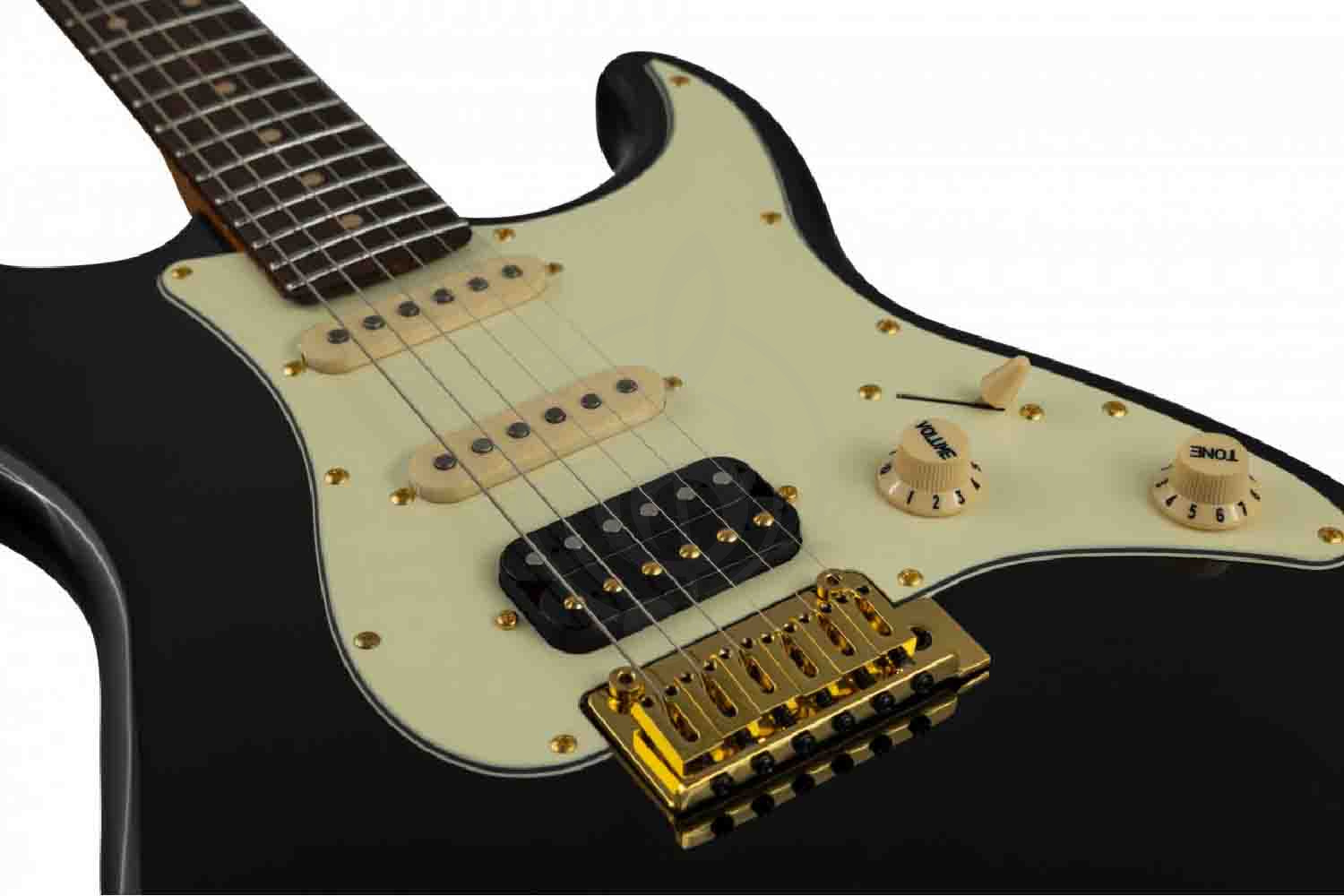 Электрогитара Stratocaster JET JS-480 BK G - Электрогитара - фото 4