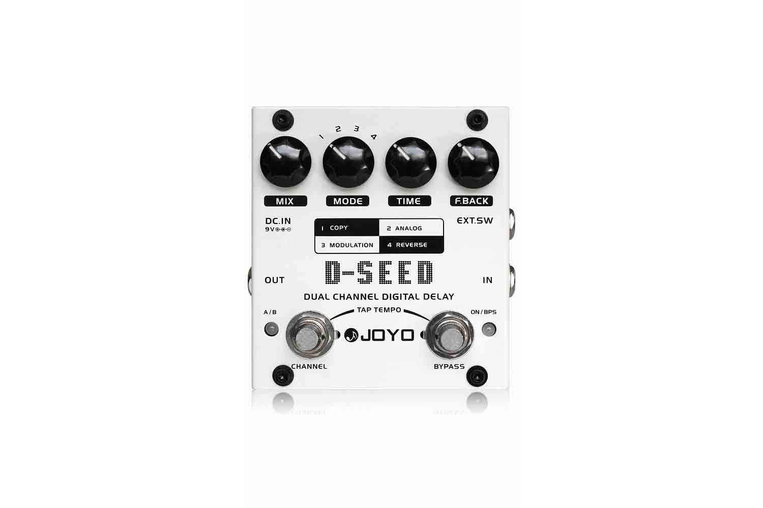 Педаль эффектов для электрогитары Joyo D-SEED-Joyo Delay - Педаль эффектов - фото 1