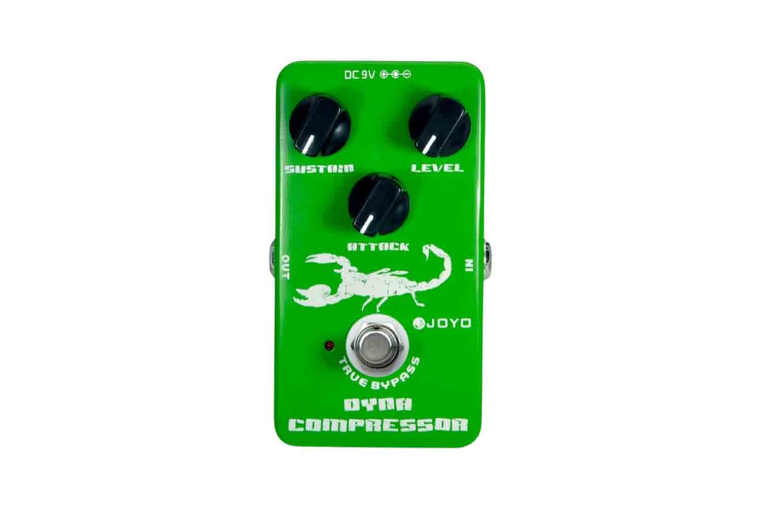 Педаль эффектов для электрогитары Joyo JF-10-Dynamic-Compressor - Педаль эффектов - фото 1