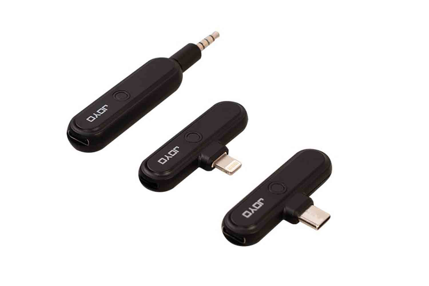 Микрофон для смартфона Joyo JW-05R - Беспроводной микрофон для смартфона, стриминга - фото 1
