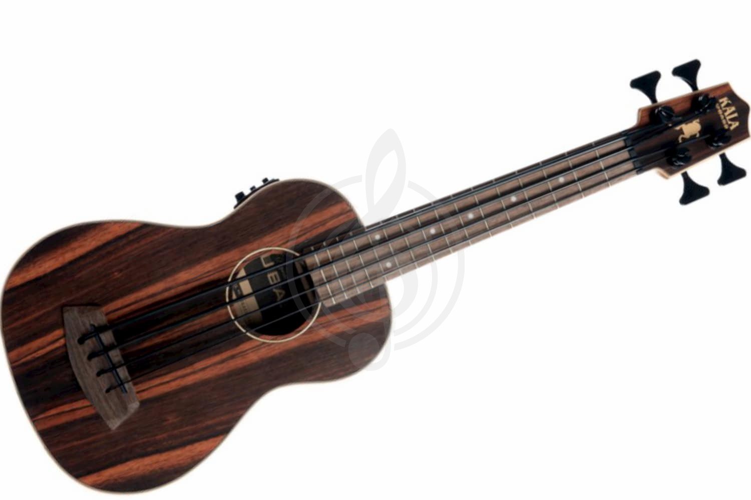 Укулеле бас Kala U-Bass Striped Ebony 4 - Бас укулеле - фото 1