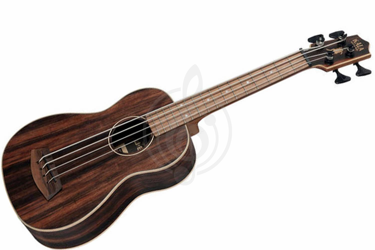 Укулеле бас Kala U-Bass Striped Ebony - Бас укулеле - фото 1