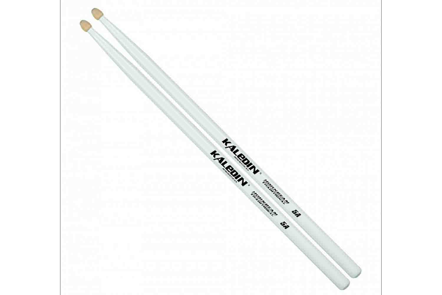 Барабанные палочки KALEDIN DRUMSTICKS 5A белые - Барабанные палочки - фото 1
