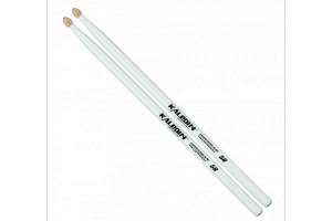 Изображение KALEDIN DRUMSTICKS 5B белые - Барабанные палочки