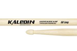 Изображение Kaledin Drumsticks 7KLHB5BL 5B Long - Барабанные палочки, граб, деревянный наконечник