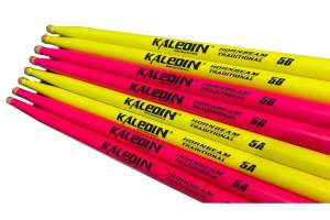 Изображение Kaledin Drumsticks 7KLHBYL5B Yellow 5B - Барабанные палочки