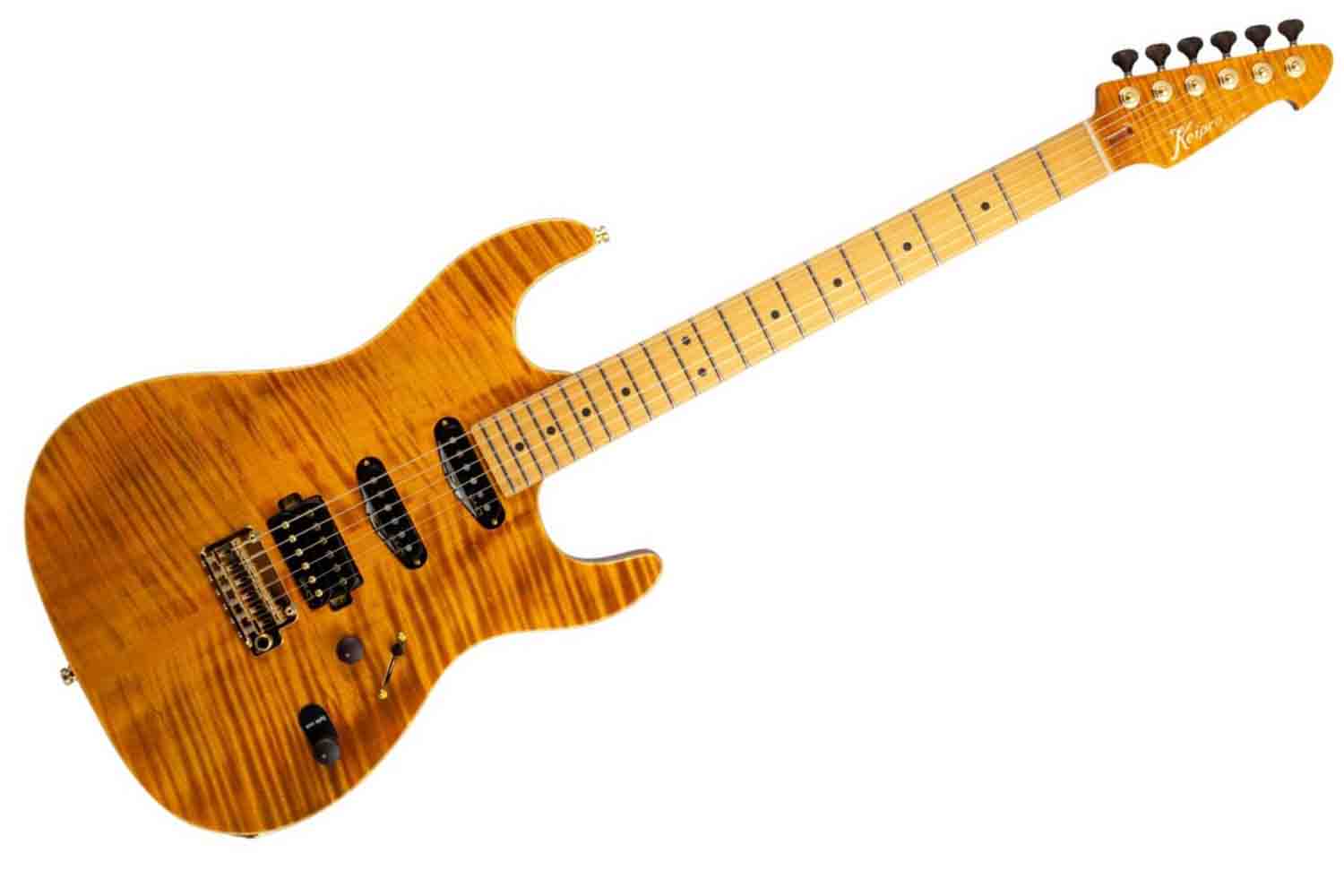 Электрогитара Stratocaster KEIPRO KS-Custom F-M S.S.H TGS - Электрогитара - фото 1