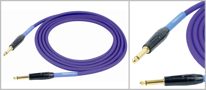 Гитарный кабель Kirlin IM-181-2 BLF Инструментальный кабель 2м - фото 1