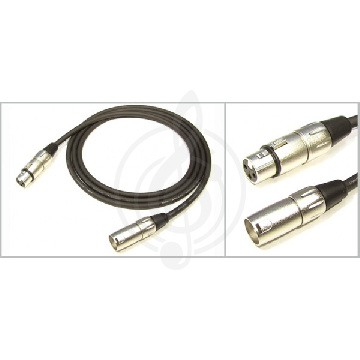 XLR-XLR микрофонный кабель Kirlin MP-280-10 Кабель микрофонный 10м - фото 1