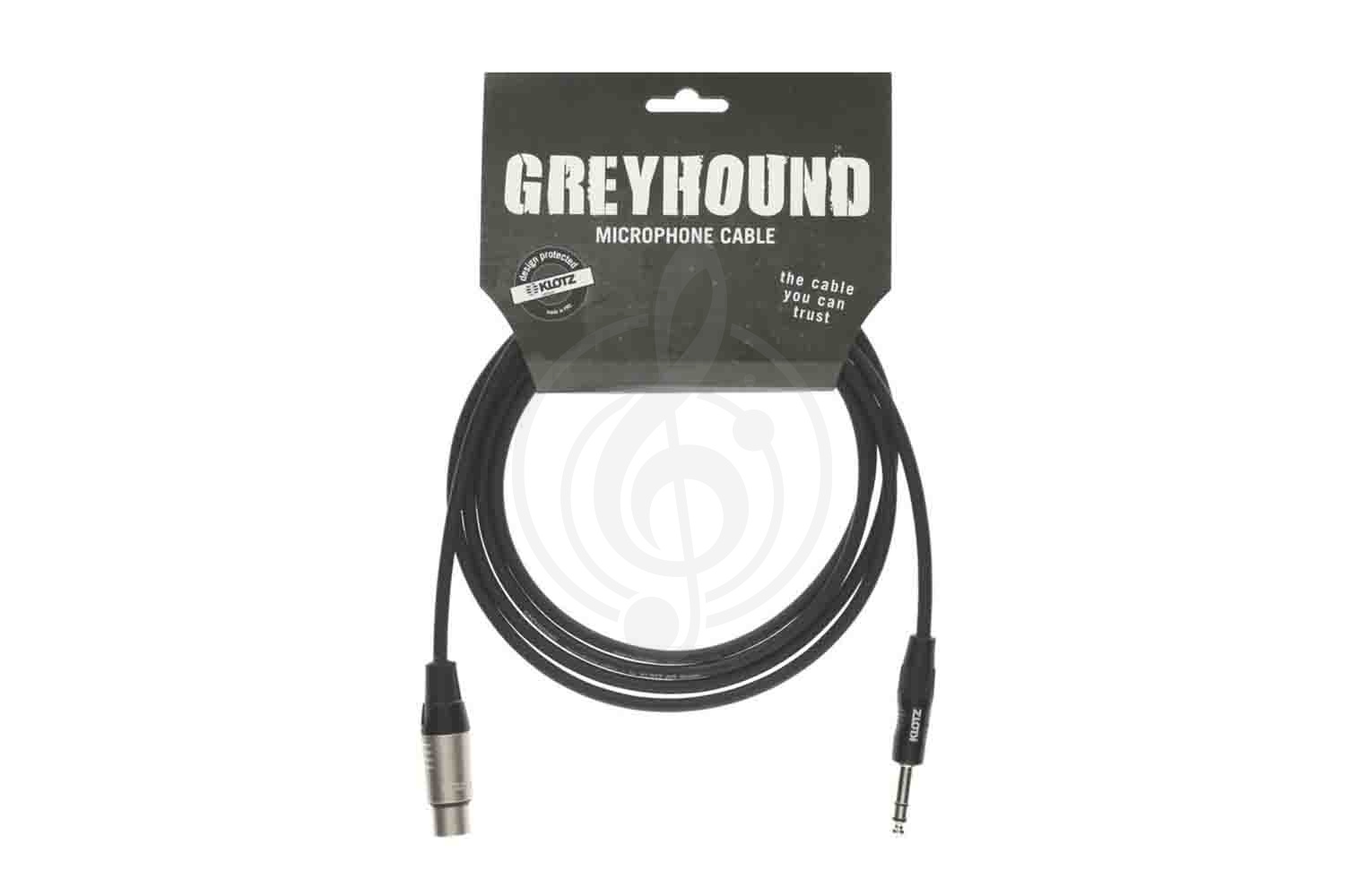 Микрофонный кабель Klotz GRG1FP03.0 Greyhound - Кабель микрофонный - фото 1