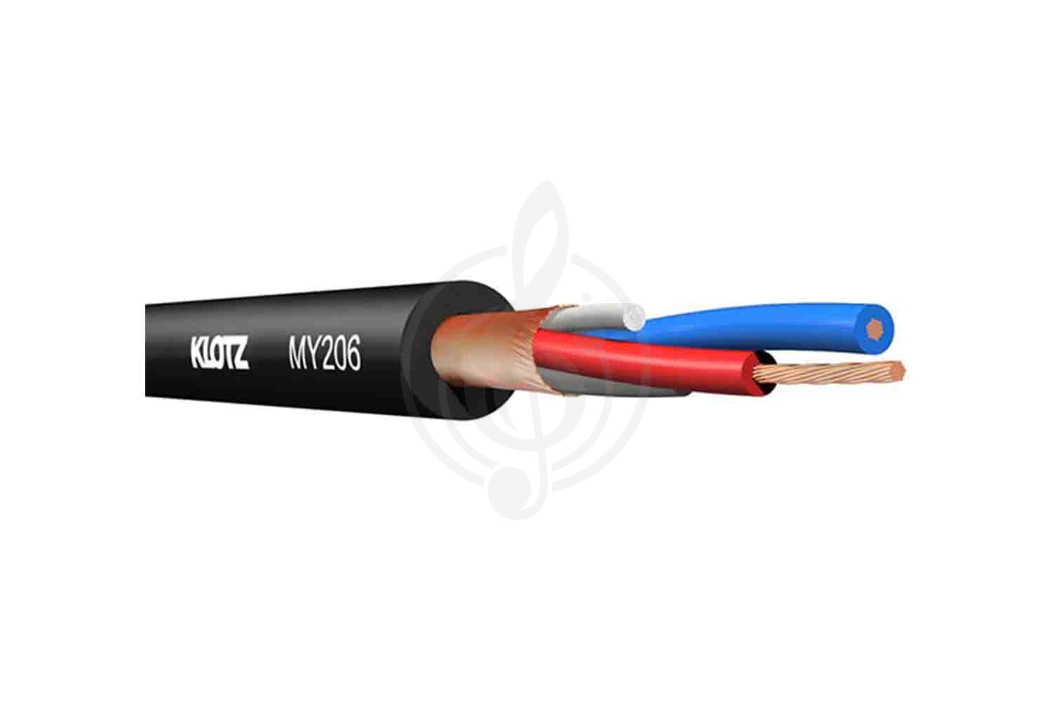 Микрофонный кабель (м) Klotz MY206SW.100 - Микрофонный кабель в нарезку - фото 1