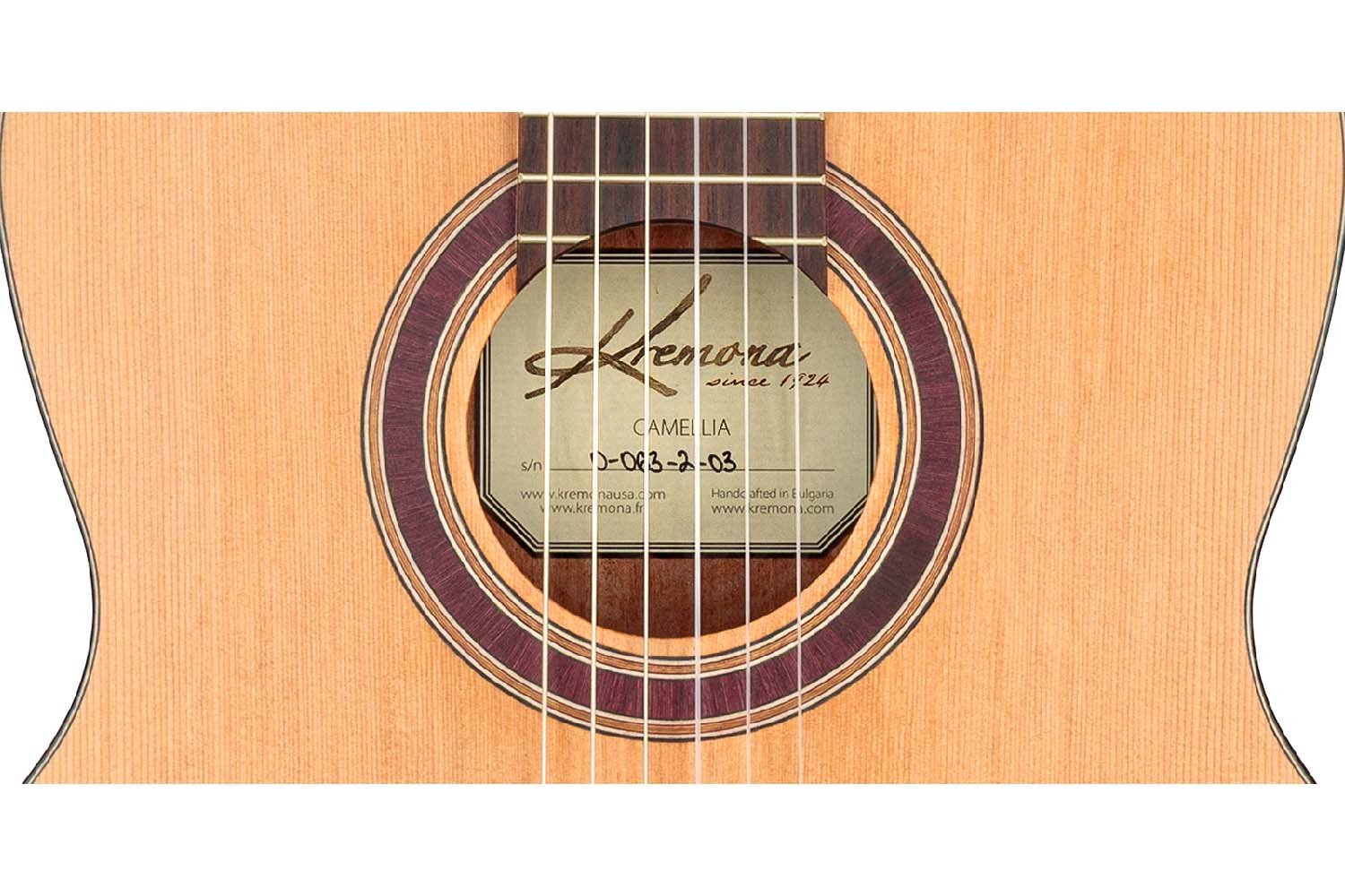 Классическая гитара 4/4 Kremona Camelia Soloist Series - Классическая гитара - фото 3