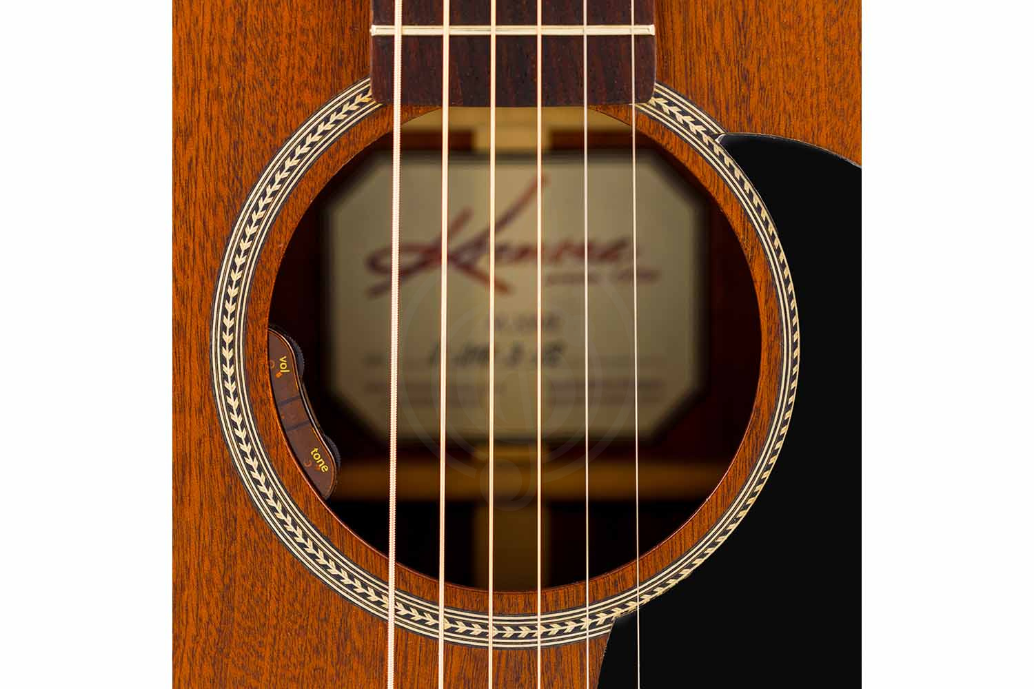 Электроакустическая гитара Kremona M20ME-CW-w/case Steel-String Series - Электроакустическая гитара - фото 10