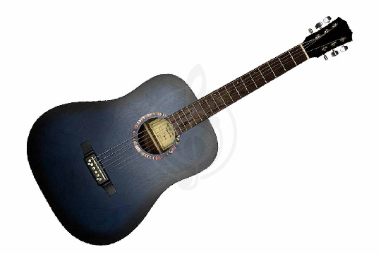 Акустическая гитара Кунгурская Акустика D-Blue - Гитара акустическая - фото 1