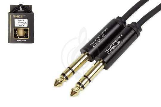 Изображение KUPFERN KFMC18 2M - Шнур аудио stereo Jack 1/4  - stereo Jack 1/4