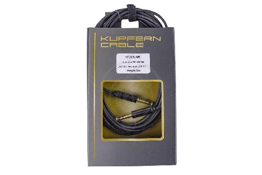 Изображение KUPFERN KFMC18 6M - Шнур аудио stereo Jack 1/4  - stereo Jack 1/4