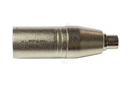 Переходник XLR - RCA KUPFERN KYLC024 - Переходник XLR MALE (папа) - RCA FEMALE (мама) - фото 4
