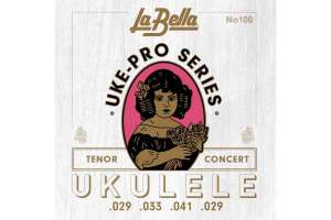 Изображение La Bella 100 Uke-Pro - Комплект струн для концертного и тенор укулеле