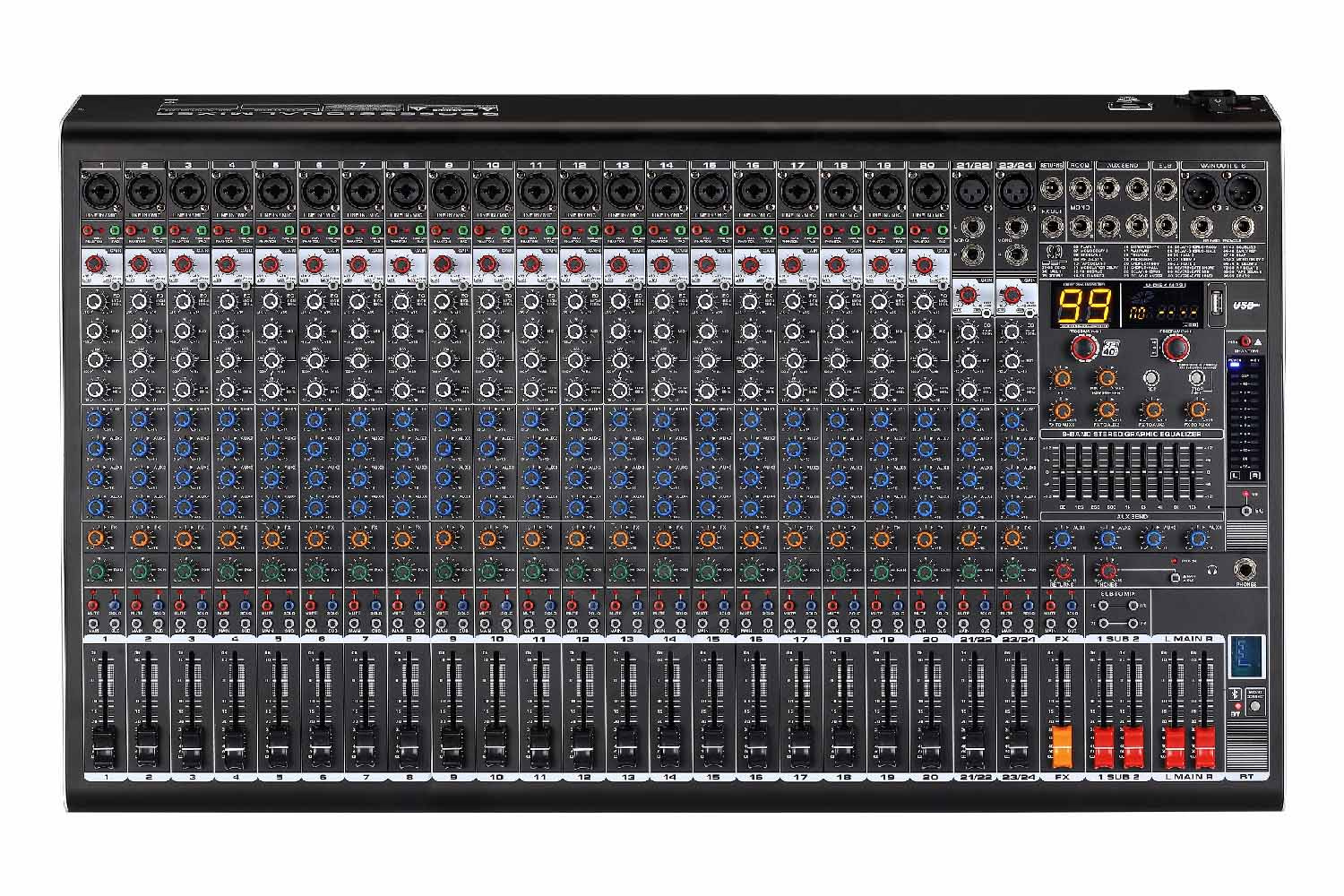 Аналоговый микшер LAudio AN-24 - Микшерный пульт - фото 2