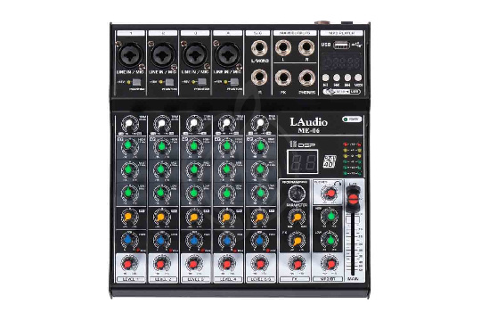 Аналоговый микшер LAudio ME-06 - Микшерный пульт - фото 1