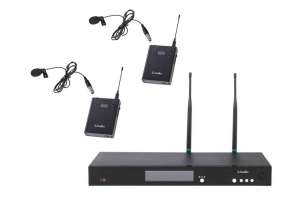 Изображение Радиосистема с петличным микрофоном LAudio RWS-2BLV