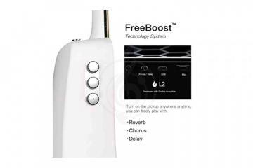 Трансакустическая гитара Lava ME 2 Freeboost White - Трансакустическая гитара - фото 3