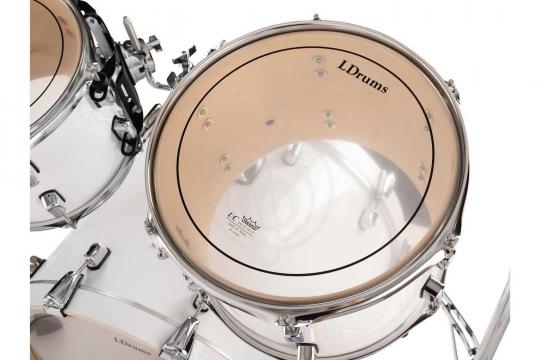  LDrums 5001011 - Барабанная установка, белая - фото 15
