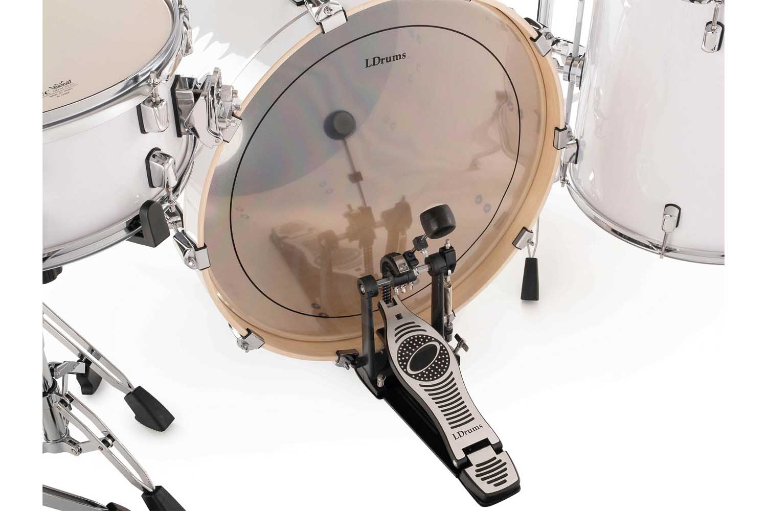  LDrums 5001011 - Барабанная установка, белая - фото 3