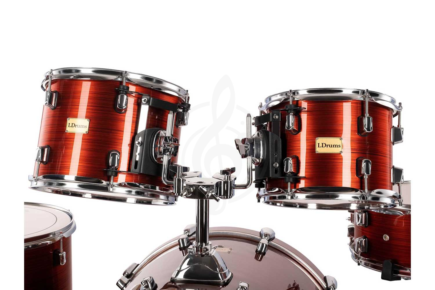  LDrums 5001012 - Барабанная установка, красная - фото 4