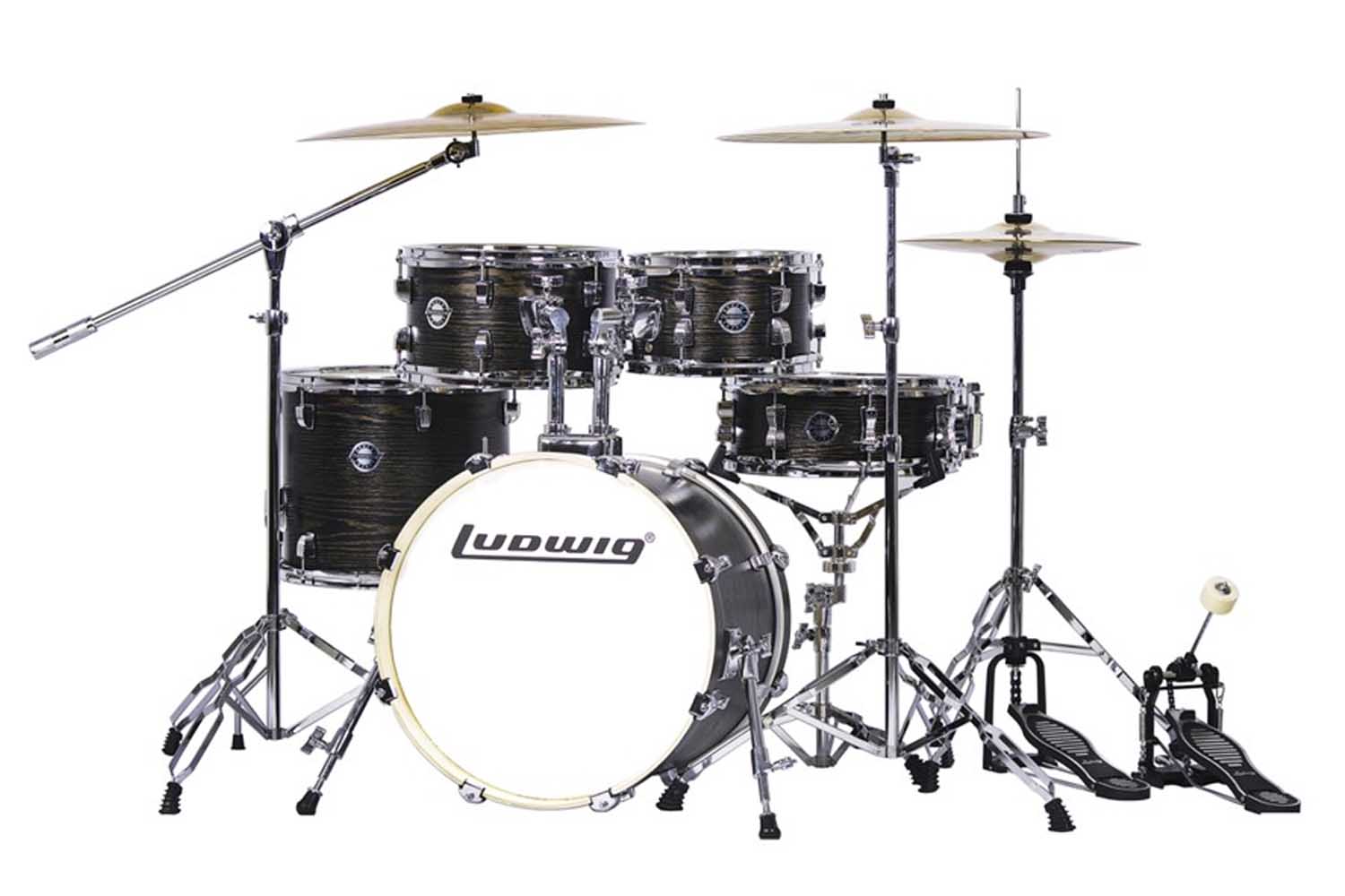  Ludwig LC196-1 Accent Pro - Барабанная установка, черная - фото 1