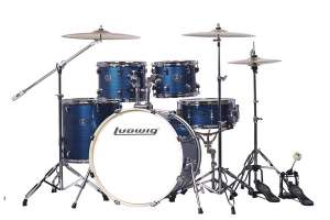 Изображение Ludwig LC197-4 Accent Pro - Барабанная установка, синяя